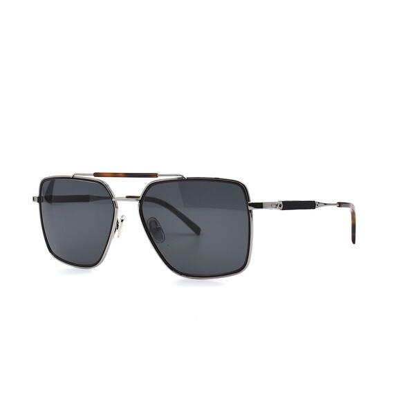 Salvatore Ferragamo Other - NEW FERRAGAMO SF298S SILVER GREY MEN'S AVIATOR AUTHENTIC SUNGLASSES
